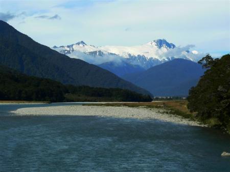 sur la route pour Wanaka
