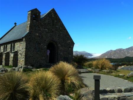 chapelle au lac Tekapo