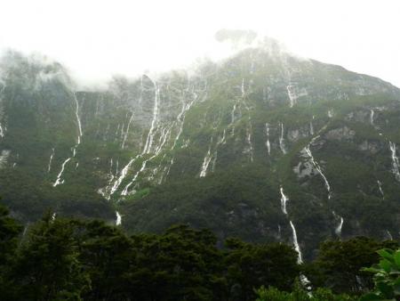 Milford sous la pluie