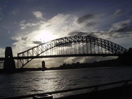 the harbour bridge, J'en suis amoureux trop beau!!!mais 100 euro pour y monter c hard!!!