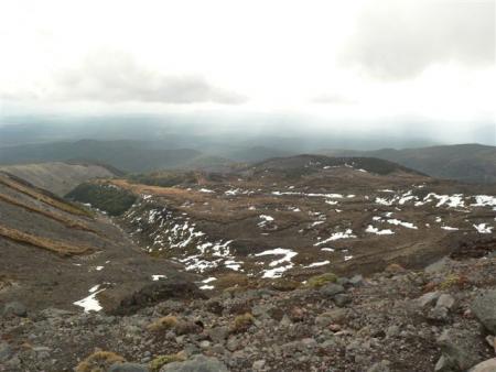 Sur les flancs du Volcan