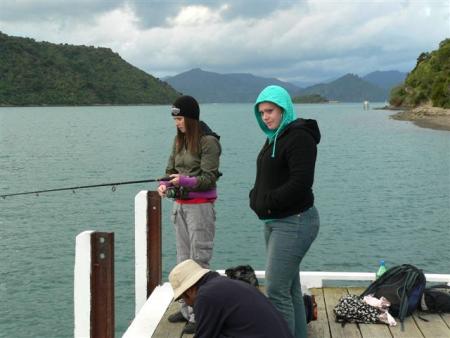 fishing party avec les british....
